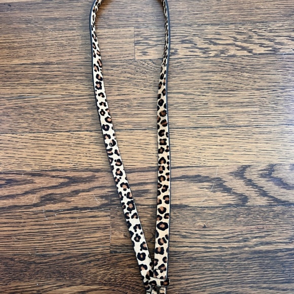 Lepord Print Leather belt - J Crew - Picture 4 of 5